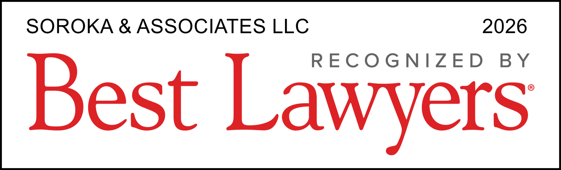 Best Lawyers 2026