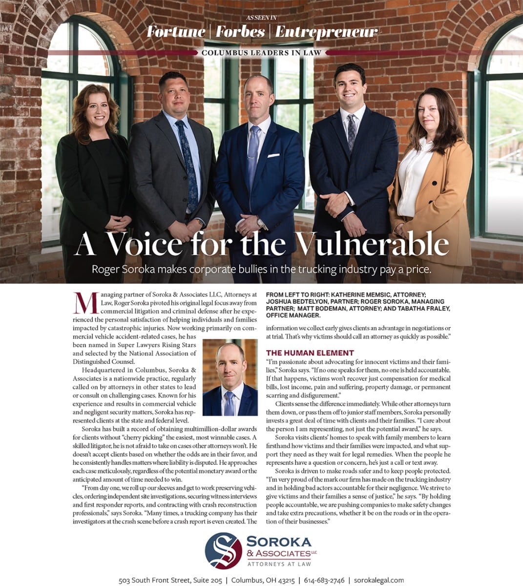 Foturne - Forbes Entrepreneur - Soroka & Associates in Columbus, OH